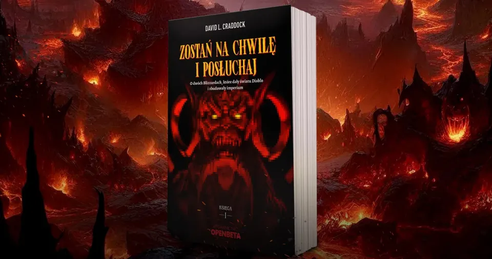 Grafika do tekstu: Zostań na chwilę i posłuchaj – recenzja książki. Diablo i tajemnice Blizzarda