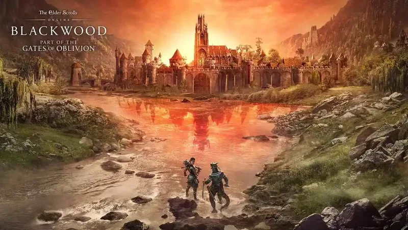 Grafika promocyjna dodatku Blackwood do The Elder Scrolls Online