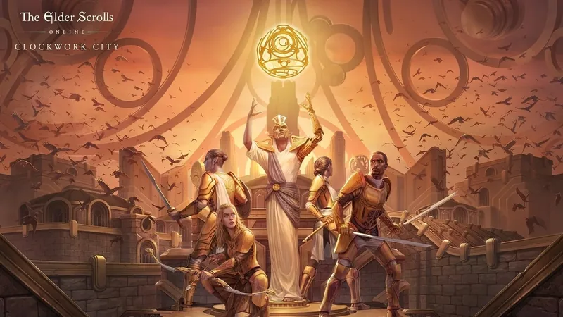 Grafika promocyjna dodatku Clockwork City do The Elder Scrolls Online