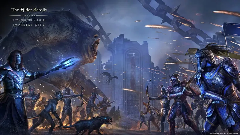 Grafika promocyjna dodatku Imperial City do The Elder Scrolls Online
