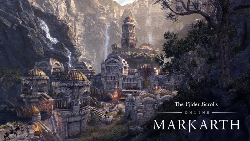 Grafika promocyjna dodatku Markarth do The Elder Scrolls Online