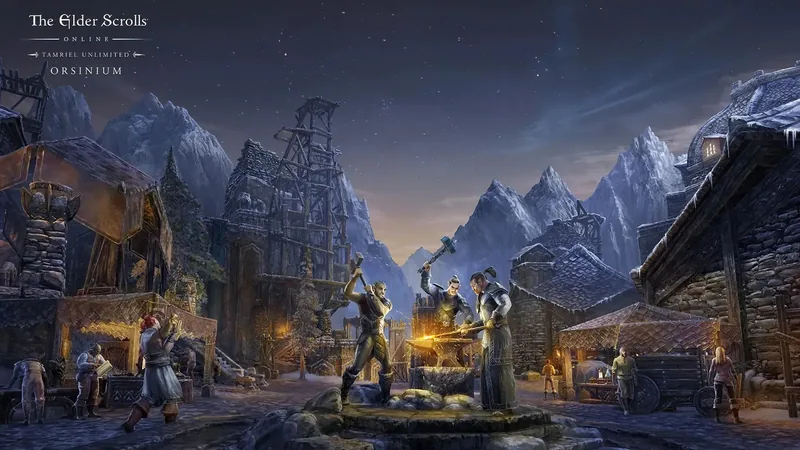 Grafika promocyjna dodatku Orsinium do The Elder Scrolls Online