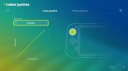 Logitech G Cloud - Ustawienia kontrolera (czułość joysticka)