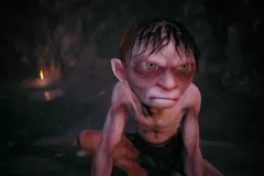 Gollum, ikoniczna postać z trylogii 'Władca Pierścieni'.