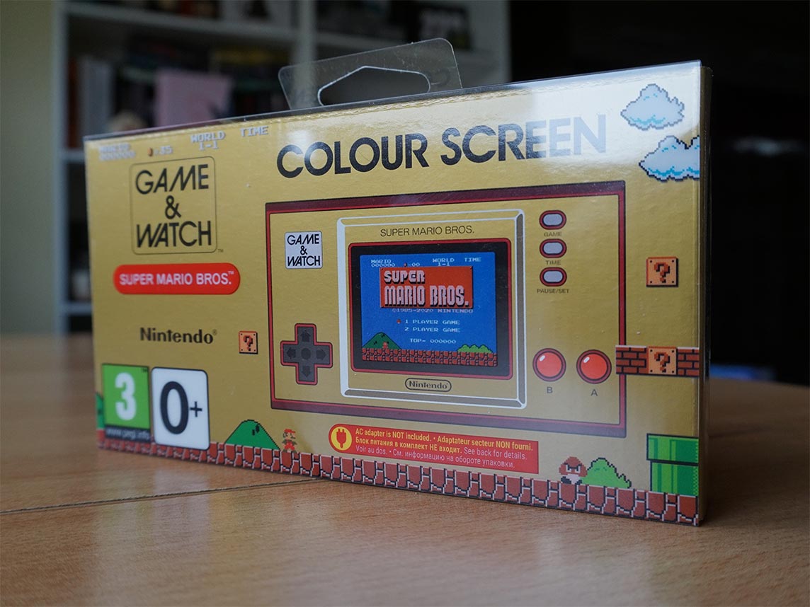Game & Watch Super Mario Bros - pudełko