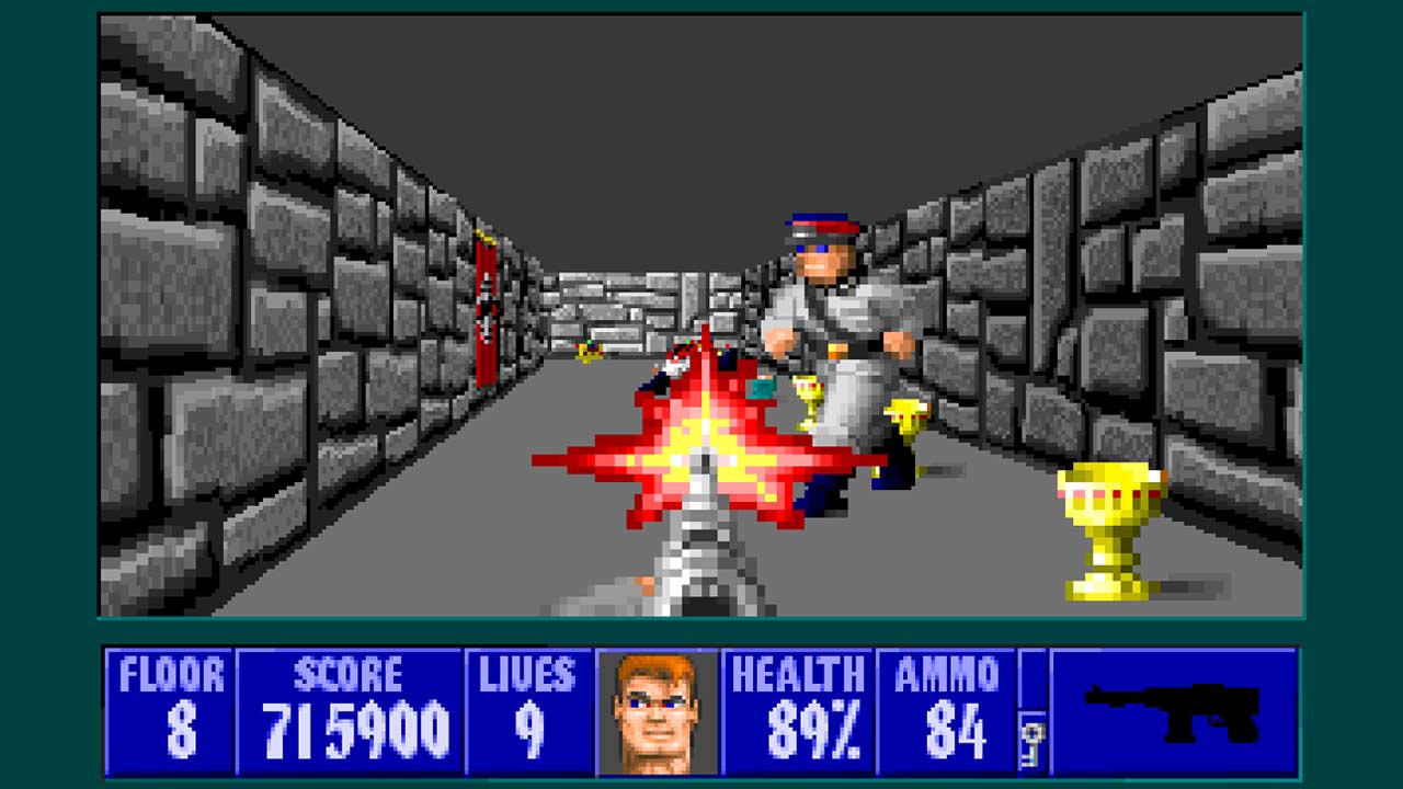 Wolfenstein 3D retro gra