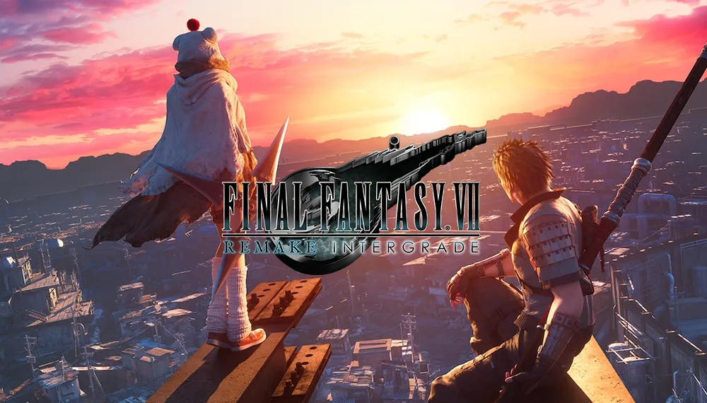 Grafika główna Final Fantasy VII Remake Intergrade na PS5.
