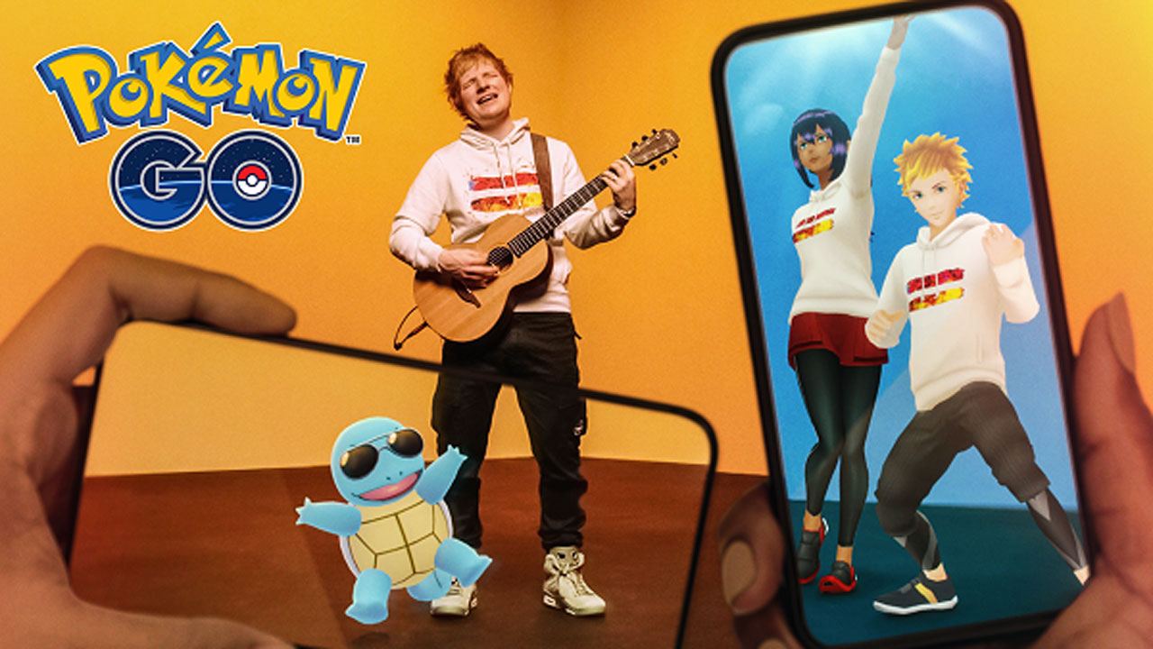 Ed Sheeran w grze Pokemon Go