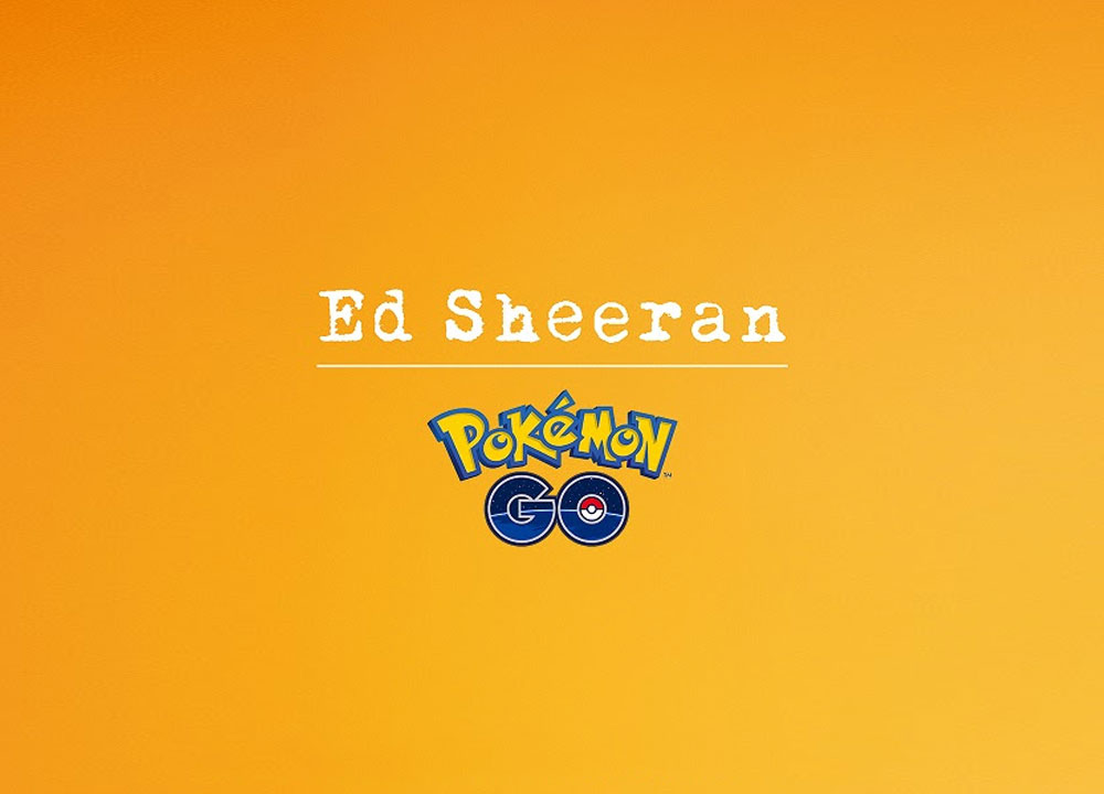 Ed Sheeran w Pokemon GO