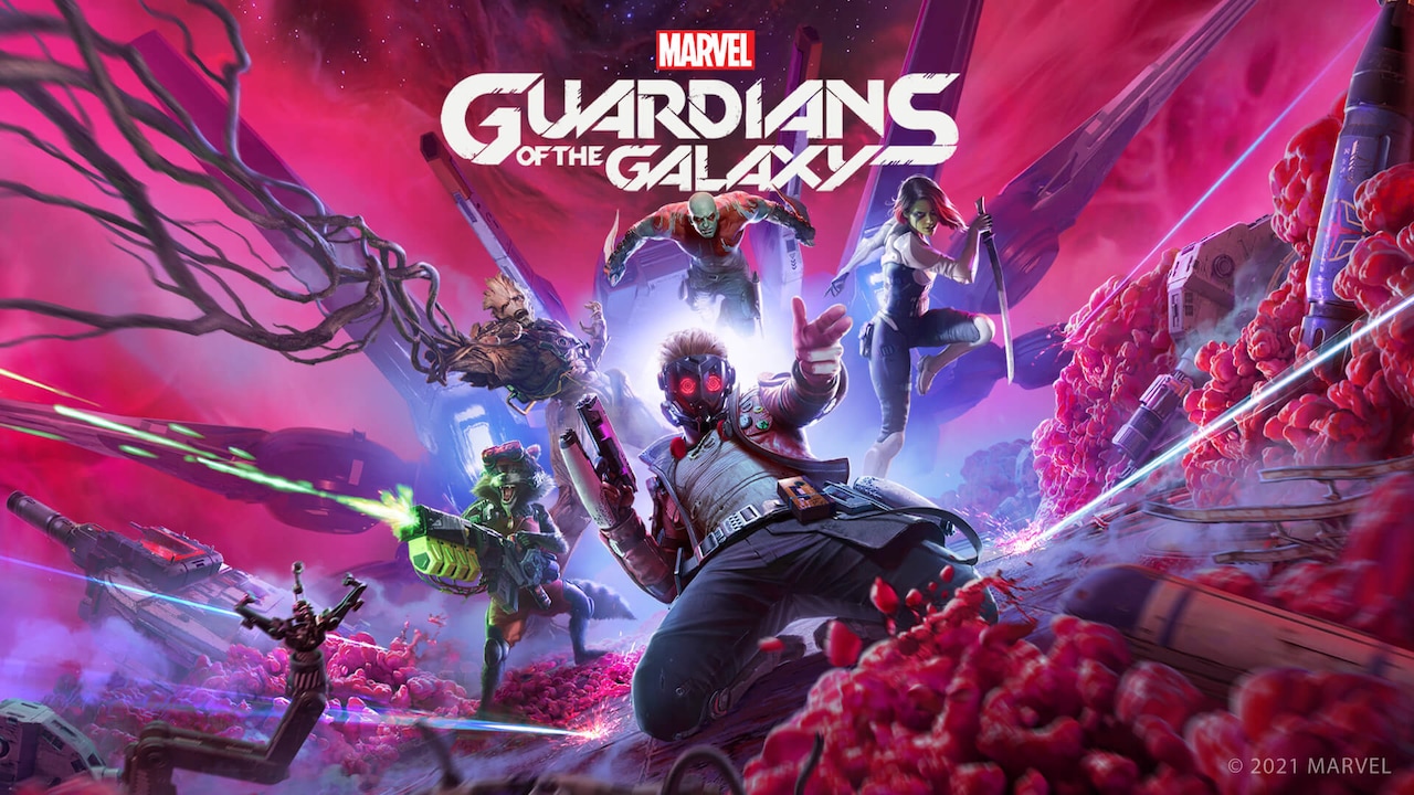 Marvel's Guardians of the Galaxy - Okładka.