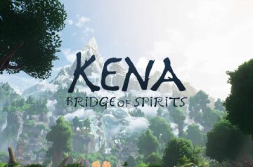 Kena Bridge of Spirits - Hidden Forest i logo gry