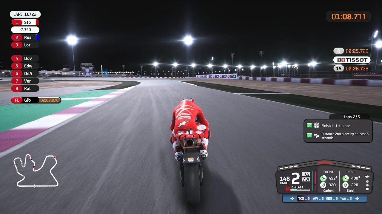 MotoGP 22 - dzika jazda nocą