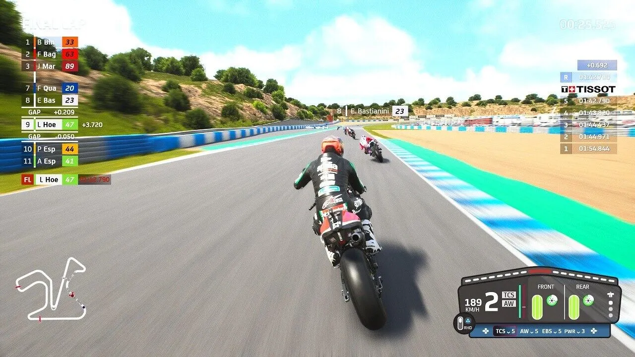 MotoGP 22 - jazda jedną ręką