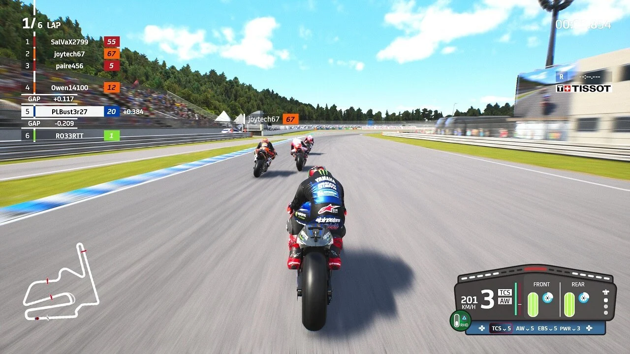 MotoGP 22 - motory jadą