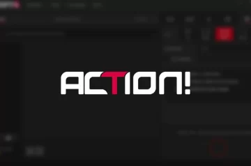 Action! - logo programu do nagrywania