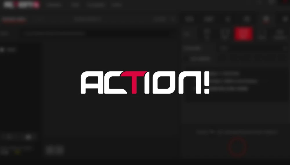 Action! - logo programu do nagrywania