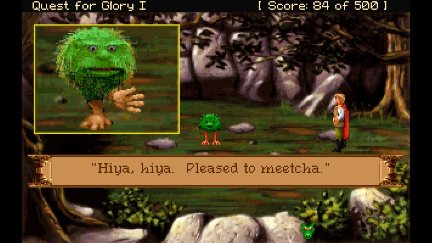 Quest for Glory - stworek