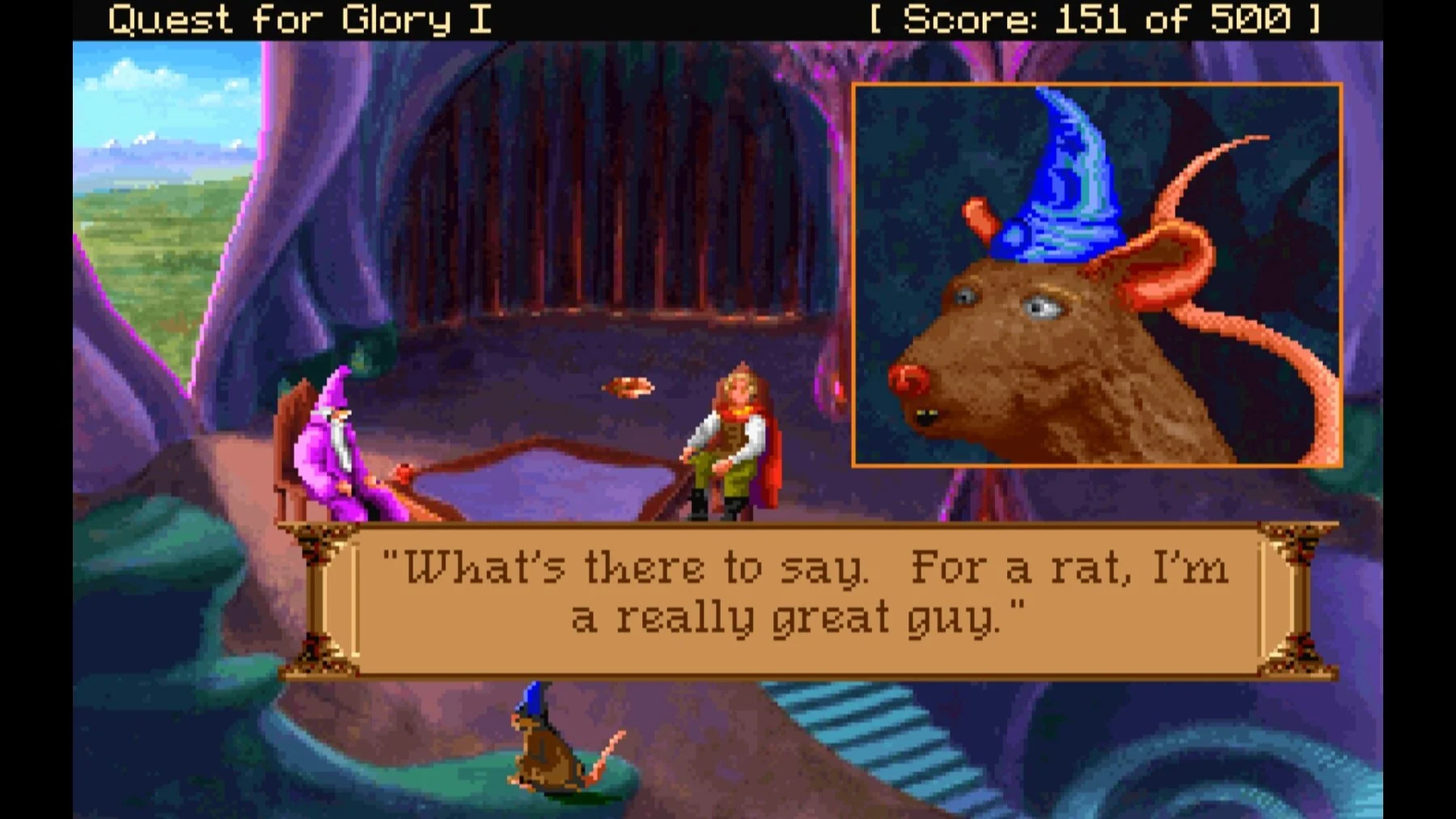 Quest for Glory - szczurodizej