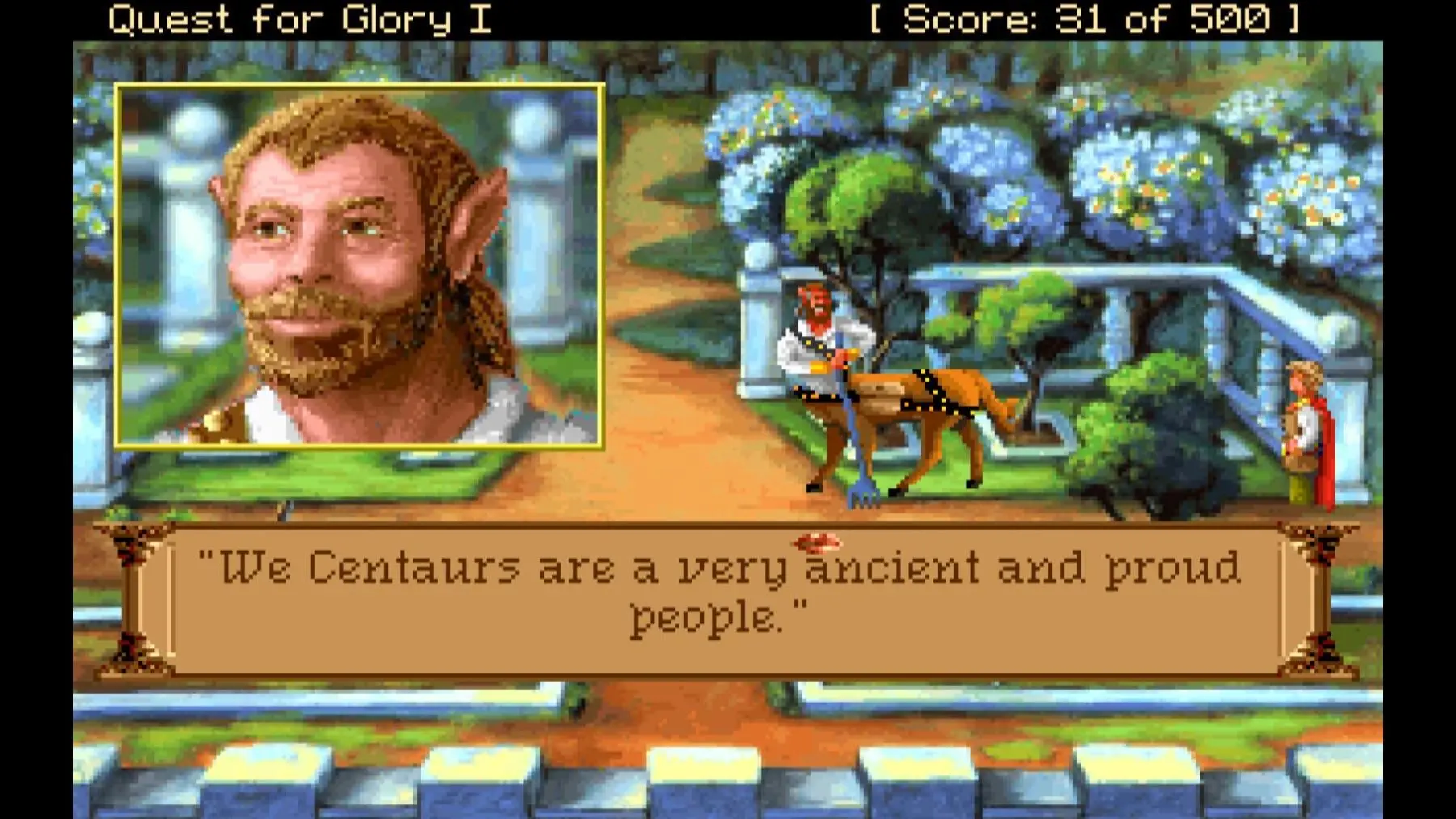 Quest for Glory - koniochłop