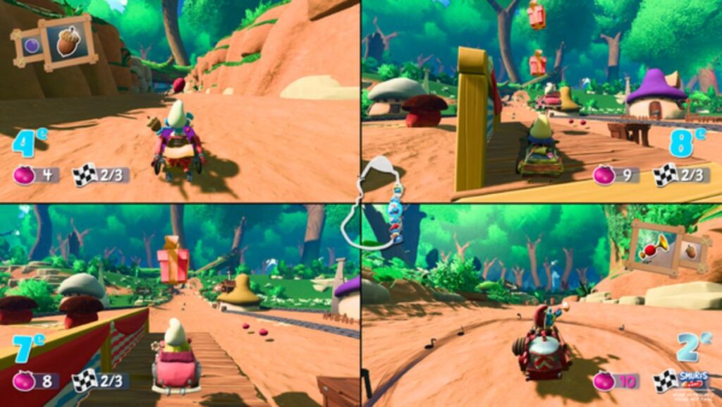 Smurfs Kart Screen 02