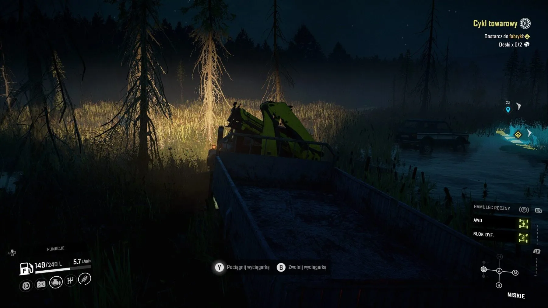 Snowrunner - moczary