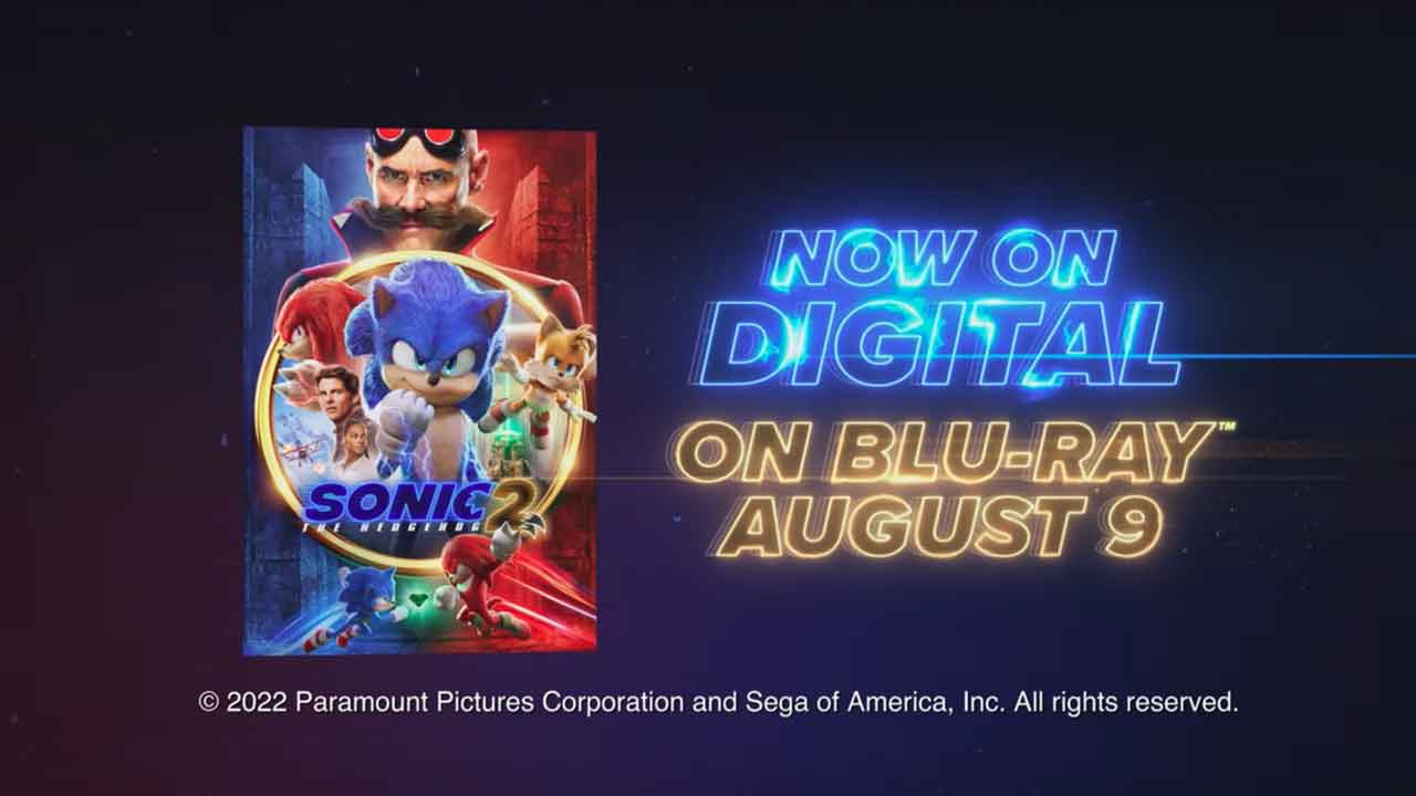 Film Sonic szybki jak błyskawica 2 na DVD