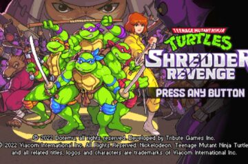 Teenage Mutant Ninja Turtles: Shredder's Revenger - ekran startowy