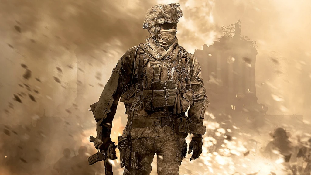 Grafika promocyjna Call of Duty Modern Warfare do tekstu bojkot ma sens