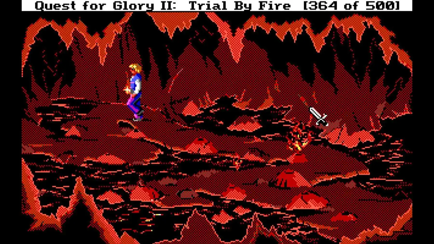 Quest for Glory II - spelunkowanie