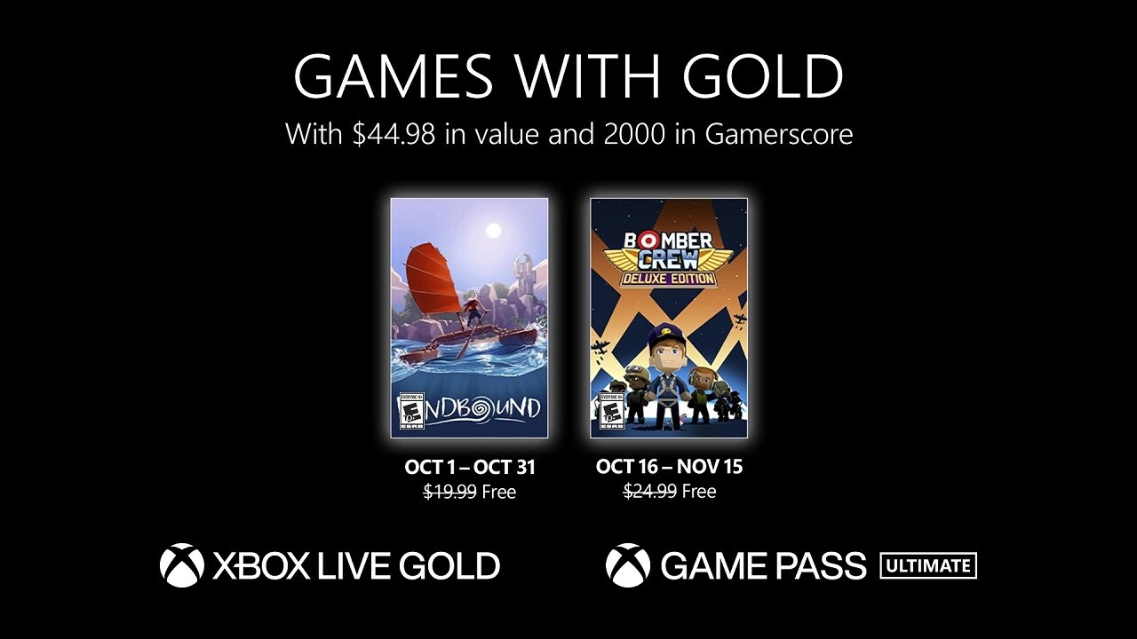 Październik w Games with Gold