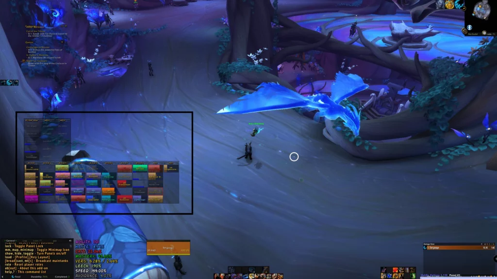 World of Warcraft Vuhdo frames