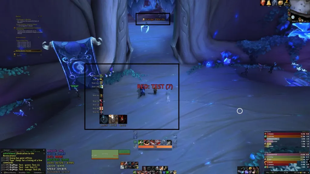 World of Warcraft Big Wigs/ Deadly Boss Mod