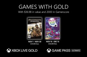 Listopad w Games with Gold