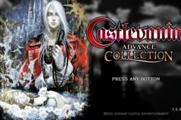 Castlevania: Advance Collection - ekran tytułowy