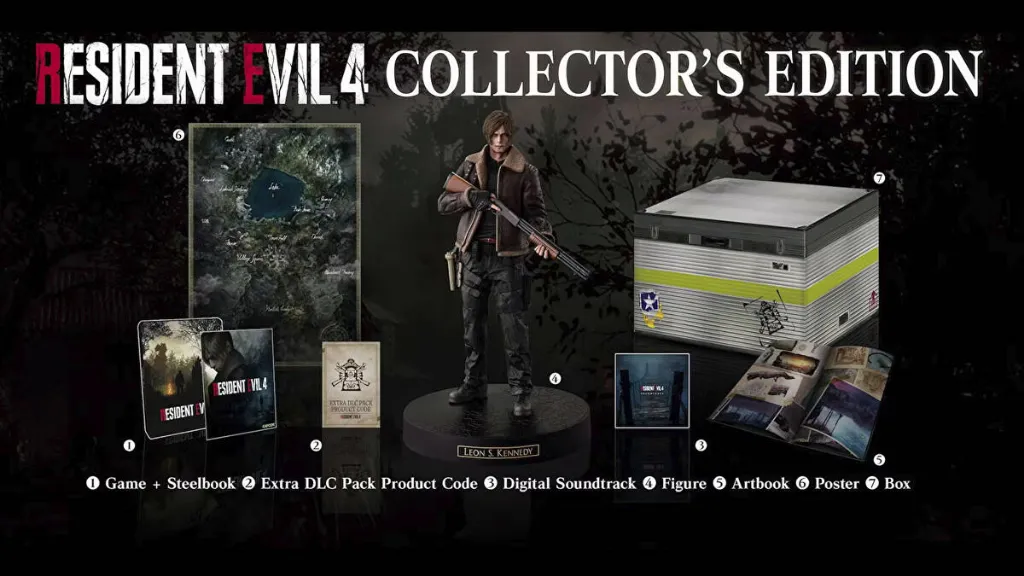 zawartość Resident Evil 4 Collector's Edition