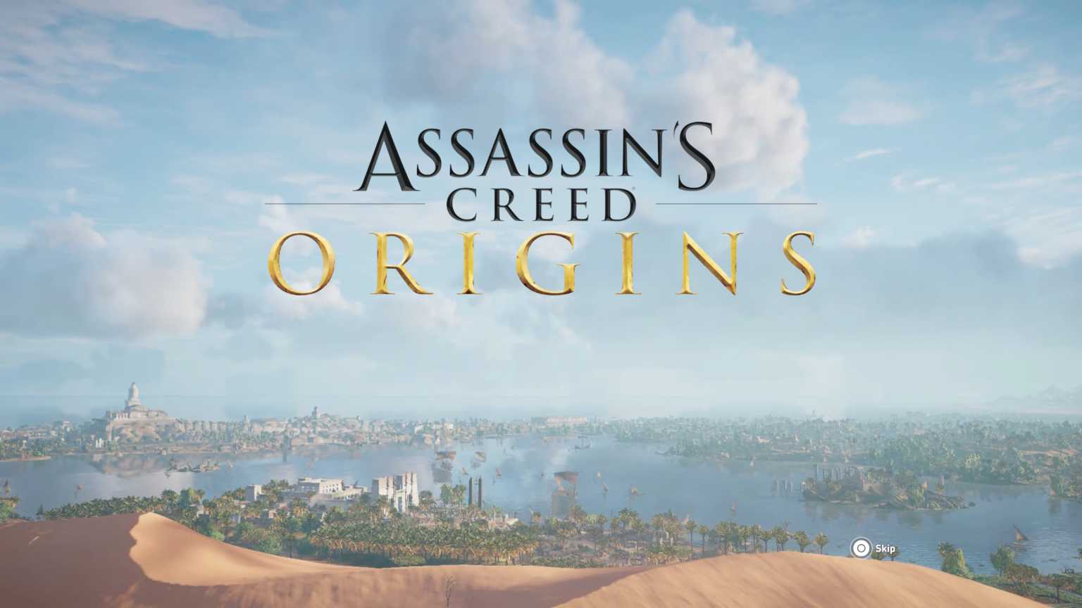 Assassin's Creed Origins Banner