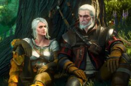 Geralt i Ciri, w poprawionej grafice dzięki next-gen patchowi