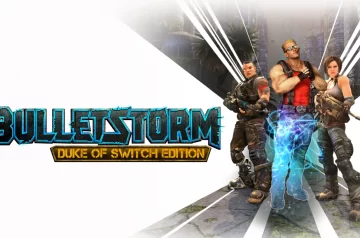 Nagłówek gry Bulletstorm: Duke of Switch Edition.