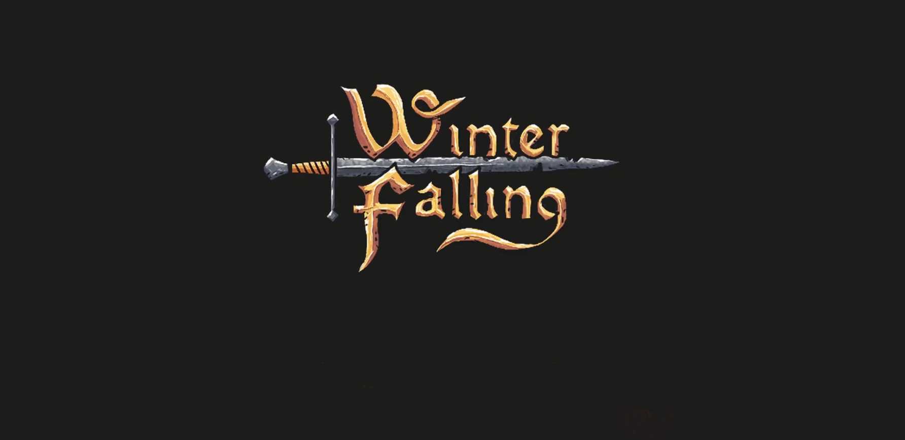 Winter Falling Banner