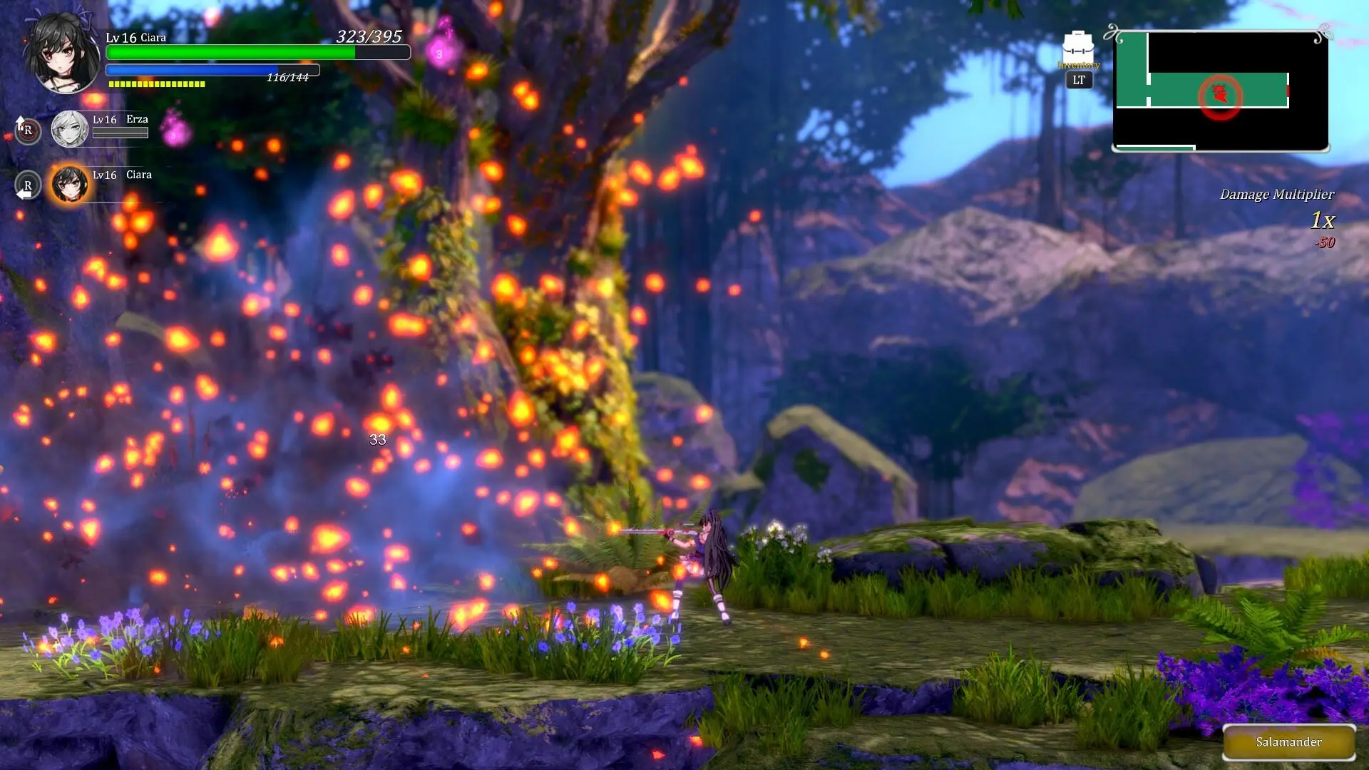 Baba strzela w powietrze