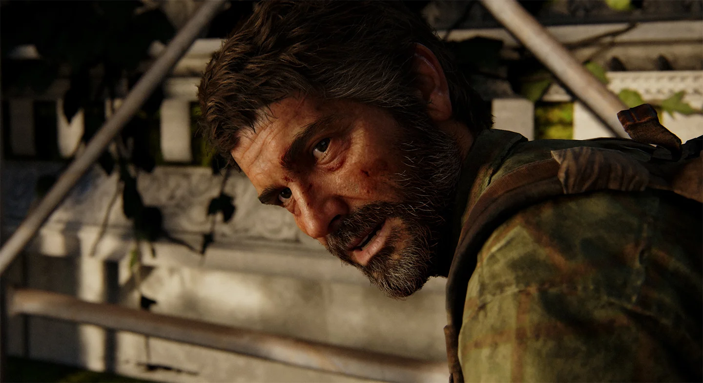 The Last of Us Part 1 - na zdjęciu widać Joela 