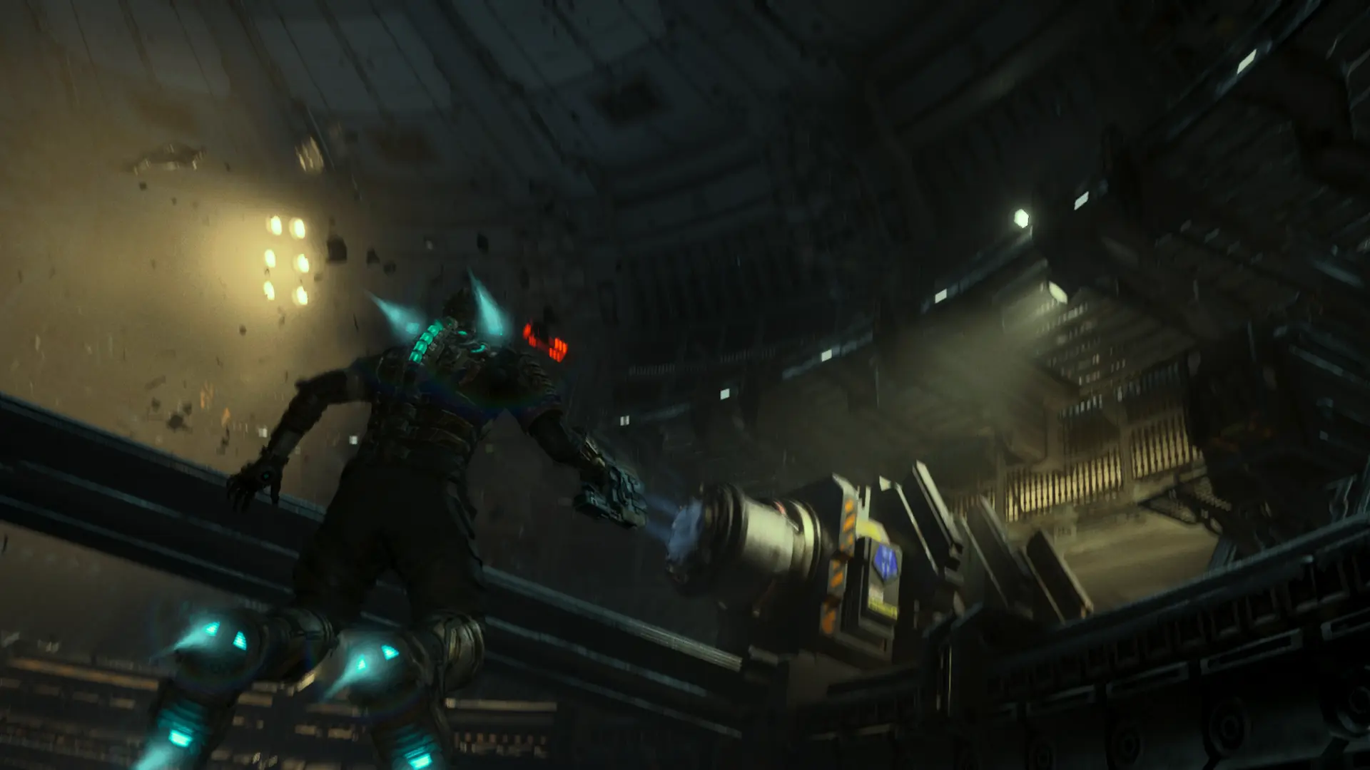 Dead Space. Chłop leci