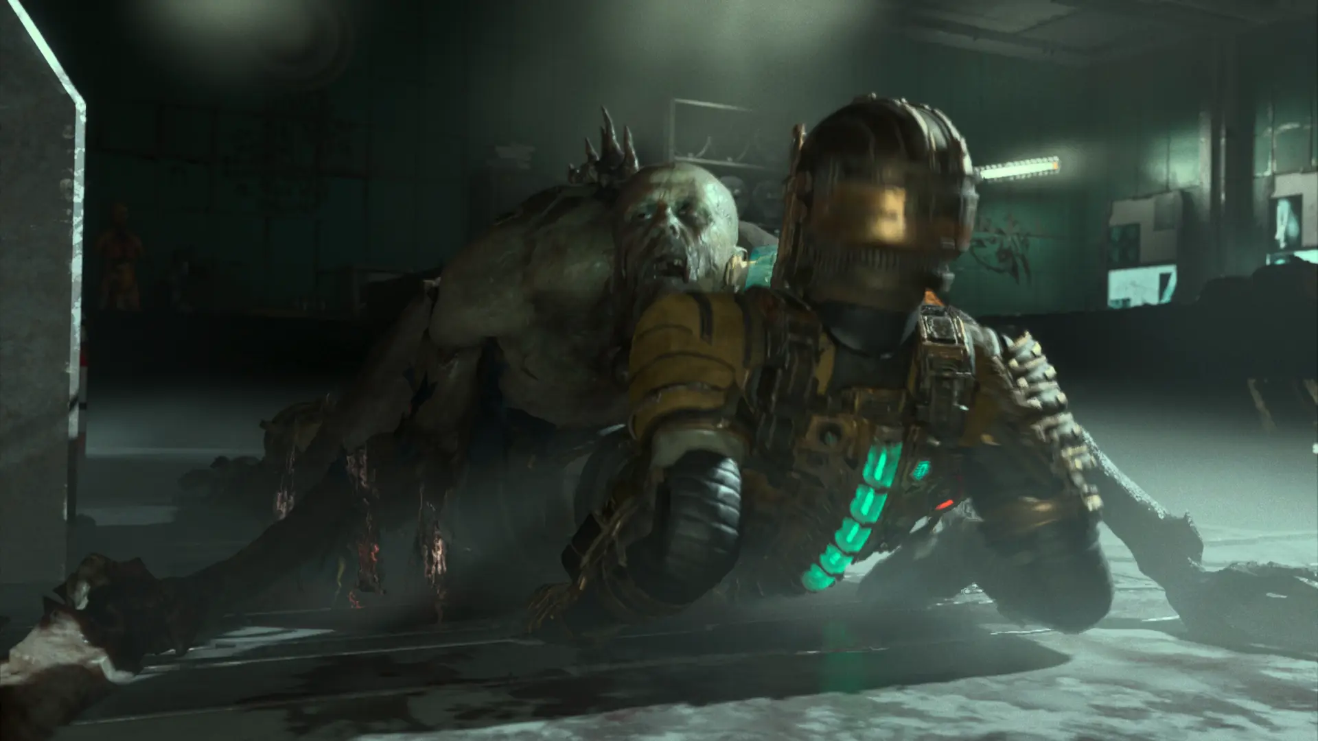 Dead Space. Chłop obudził się po mocno zakrapianej imprezie