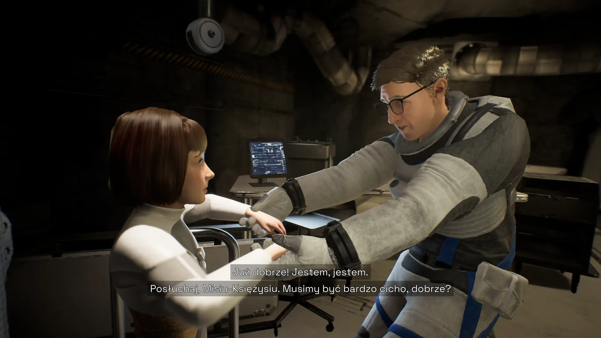 Deliver Us Mars. Chłop kradnie dziecko