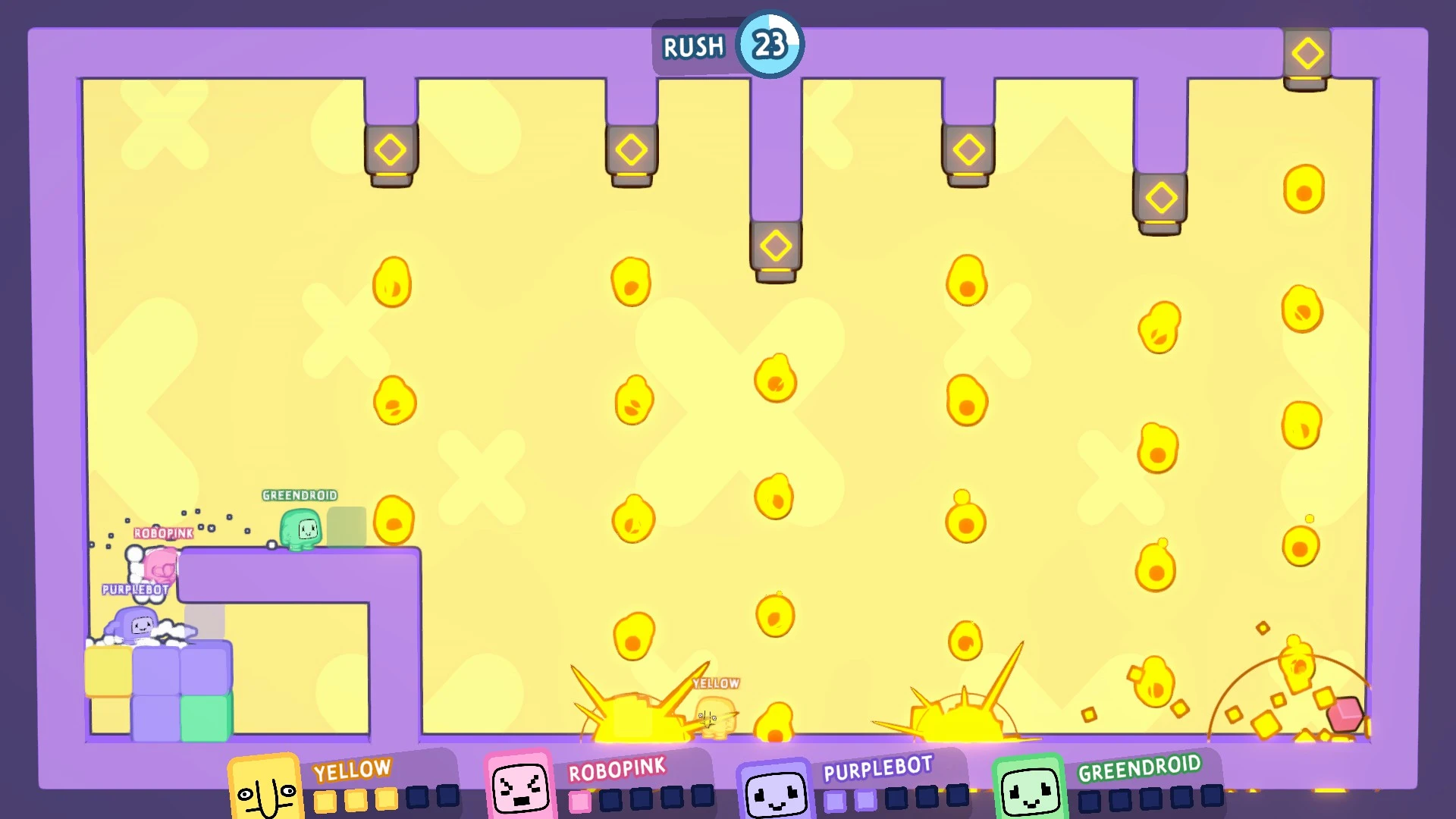 Block'Em. Ogień leci