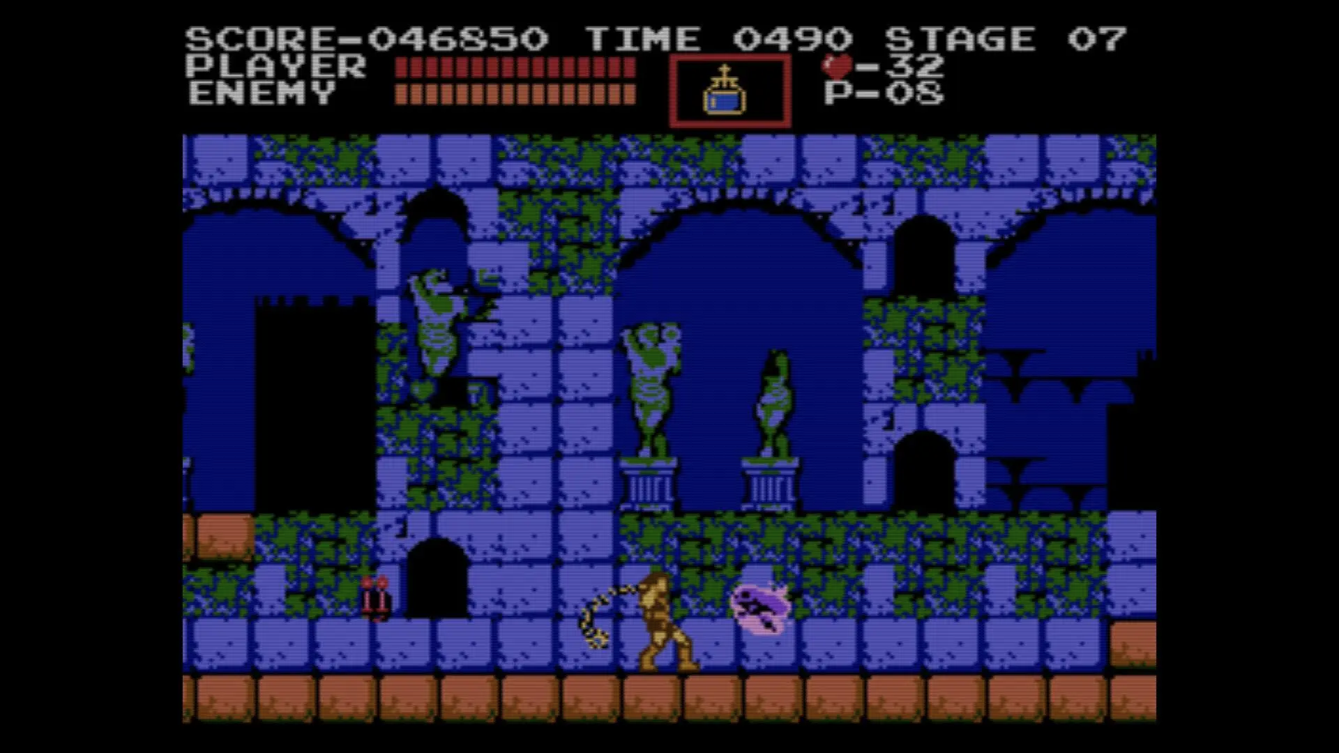 Castlevania pchełka skacze