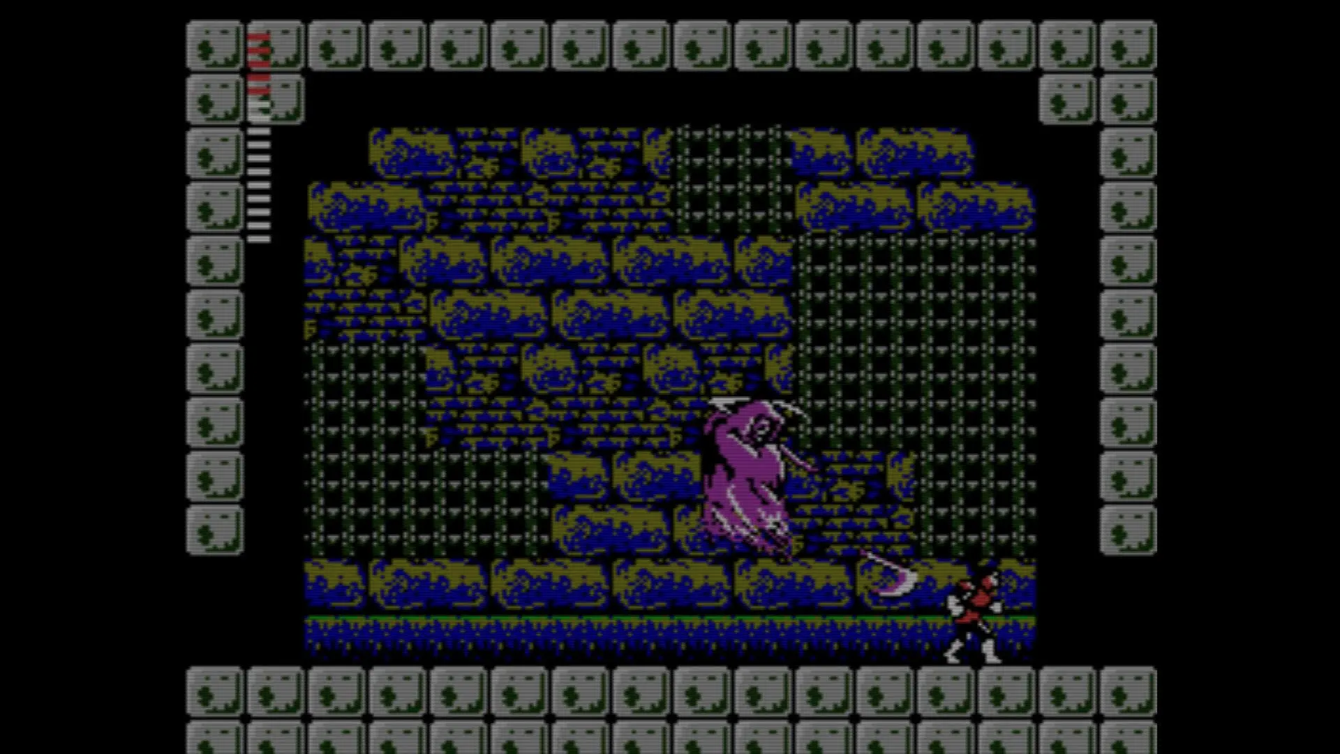 Castlevania II chłop ucieka przed śmiercią