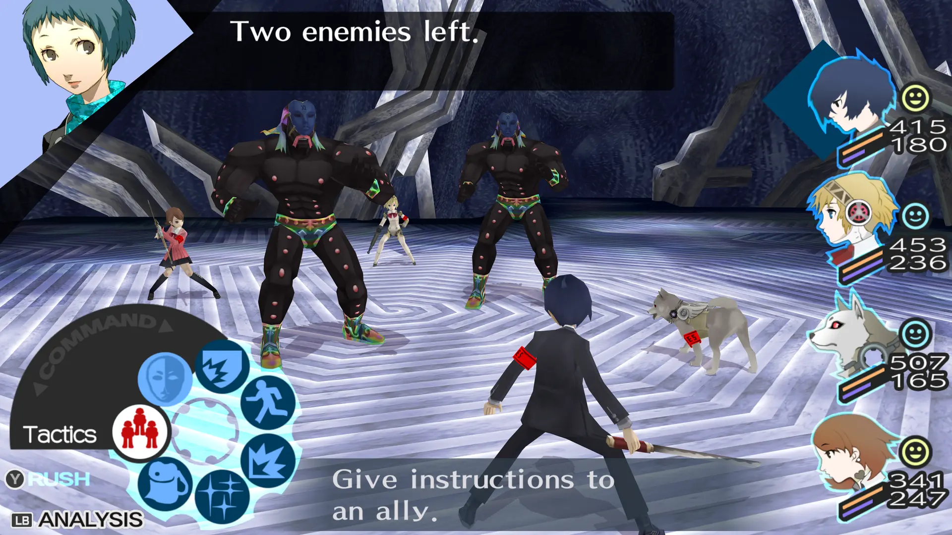 Persona 3 Portable tęgie chłopy