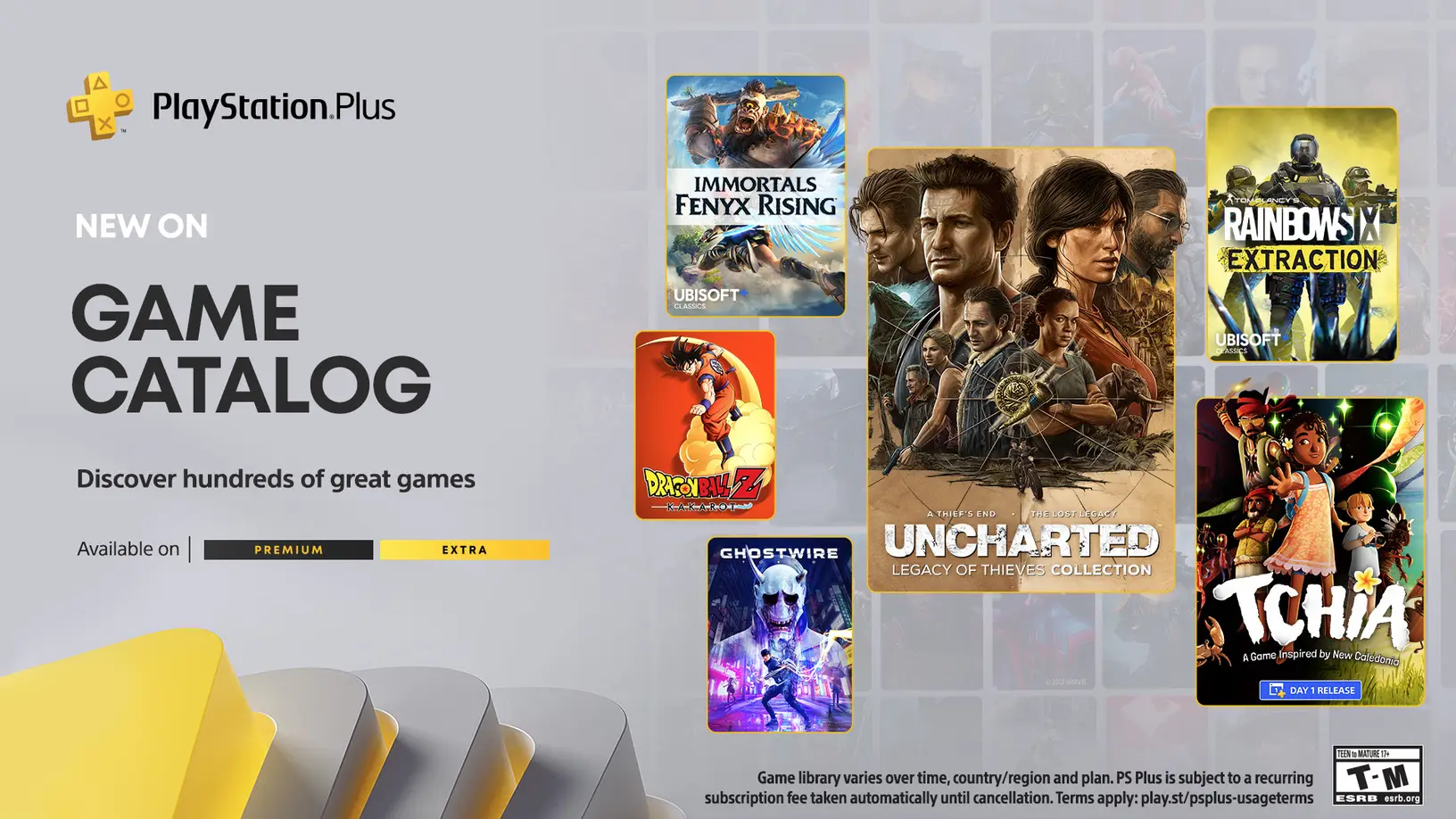 PlayStation Plus w marcu grafika promocyjna