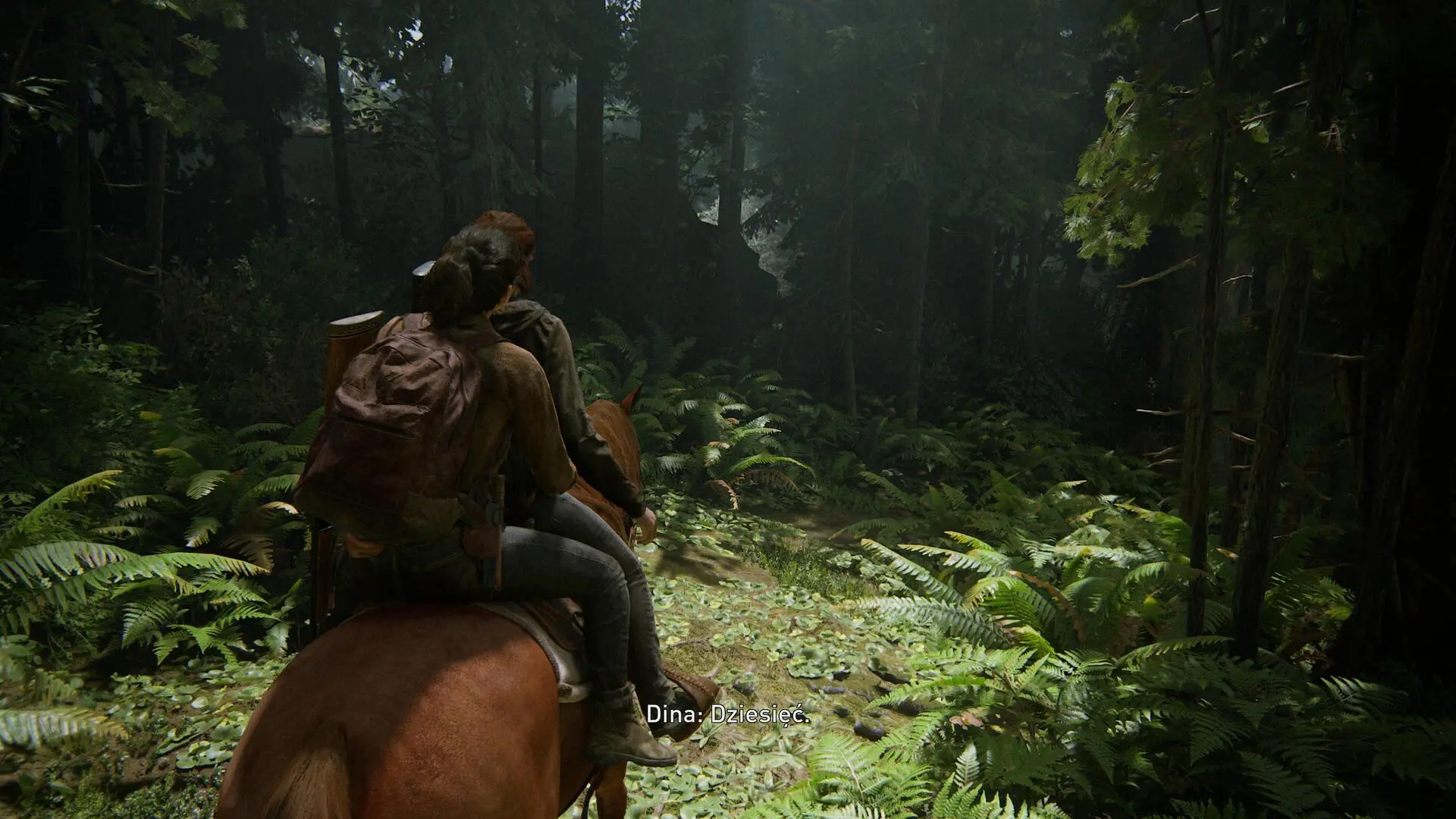The Last of Us: Part II konik jedzie z babami w las